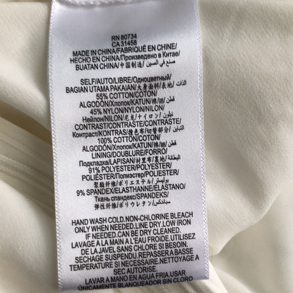 BCBGMaxAzria Harper Off White Lace Boho Button Maxi Skirt Size 0 - Picture 11 of 14